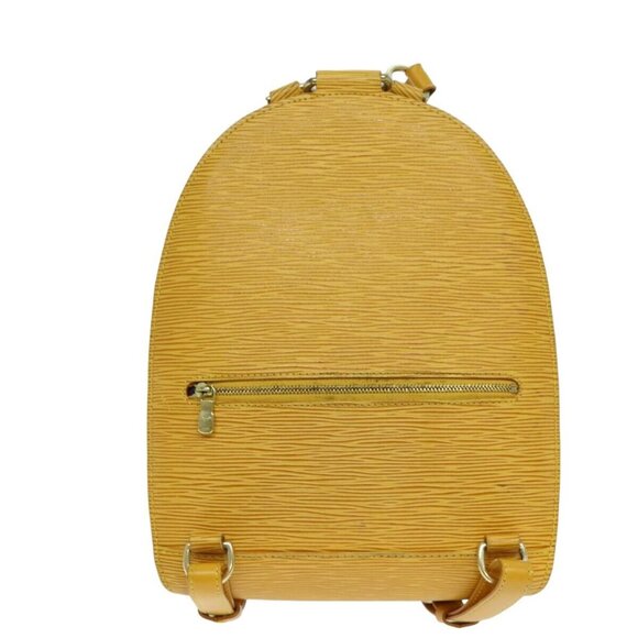 LOUIS VUITTON Epi Mabillon Backpack Yellow - Picture 2 of 16